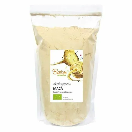 Maca Korzeń Sproszkowany Bio 1 kg - BATOM