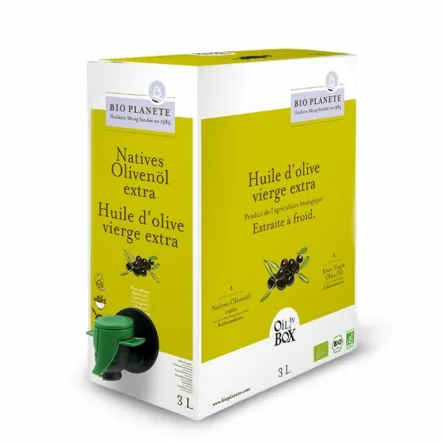 Oliwa z Oliwek Extra Virgin Bio 3 L - Horeca Bio Planete