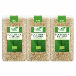 3 x Soczewica Zielona Bio 500 g - Bio Planet