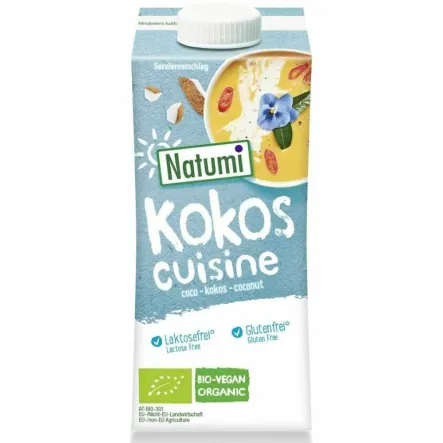Zagęszczony Produkt Kokosowy Bezglutenowy Bio 200 ml - Natumi