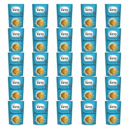 25 x  Makaron Keto (Konjac Typu Noodle Pappardelle) Bio 270 g (200 g) - Keto Chef