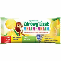 Zdrowy Lizak Mniam-Mniam CYTRYNA Kulka 6 g - Starpharma (data: 30.12.2025)