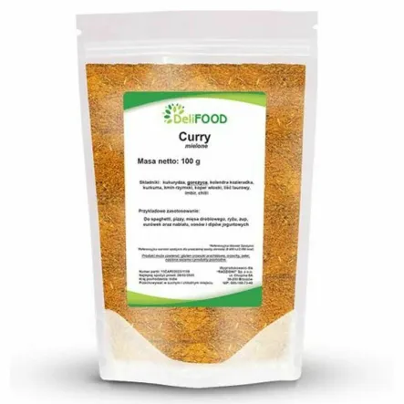 Curry Mielone 100 g - Delifood