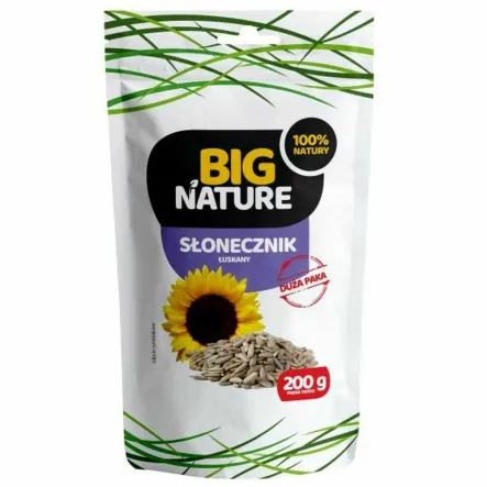 Słonecznik Łuskany 200 g - Big Nature