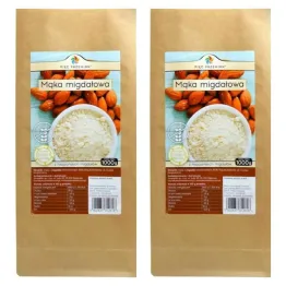 2 x Mąka Migdałowa Bezglutenowa 1 kg - Pięć Przemian