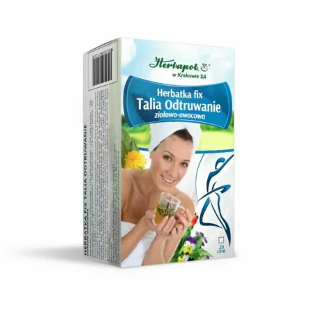 Herbatka Talia Odtruwanie FIX 40 g (20x 2 g) - Herbapol Kraków