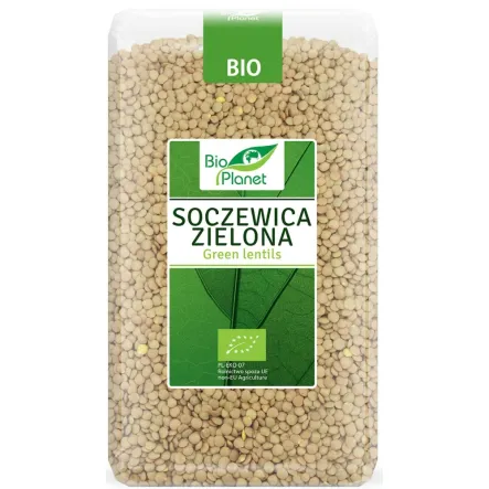 Soczewica Zielona Bio 1 Kg - Bio Planet