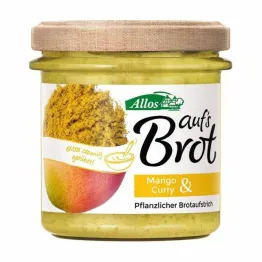 Pasta Kremowa z Mango i Curry Bezglutenowe Bio 140 g Allos