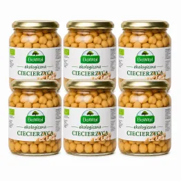 6 x Ciecierzyca w Zalewie Bio 680 g (415 g) - Ekowital