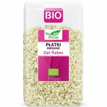 Płatki Owsiane Bio 600 g - Bio Planet