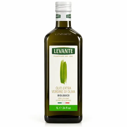 Oliwa z Oliwek Extra Virgin Tłoczona na Zimno BIO 1 L - Levante