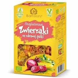 Makaron Bezglutenowy Zwierzaki BIO 250 g - Bartolini