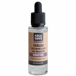 Serum Regenerujące do Włosów z Keratyną Bez Spłukiwania 30 ml - Arganove