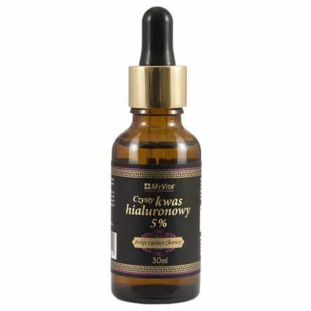 Kwas Hialuronowy Trójcząsteczkowy 5% 30 ml - MyVita