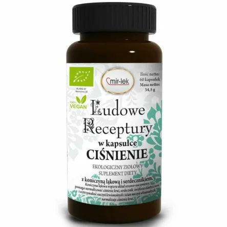 Kapsułki Ciśnienie Bio 60 Kapsułek - Mir-Lek