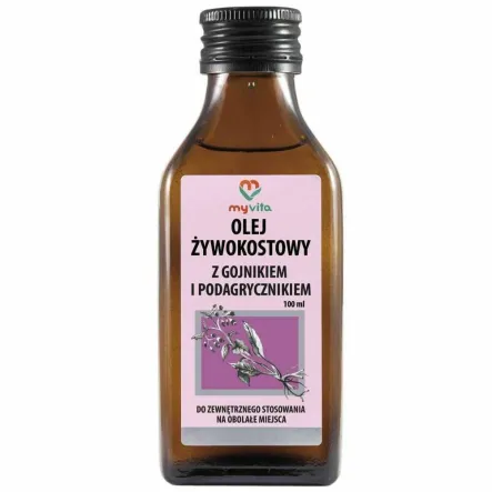 Olej Żywokostowy+ Gojnik+ Podagrycznik 100 ml - MyVita