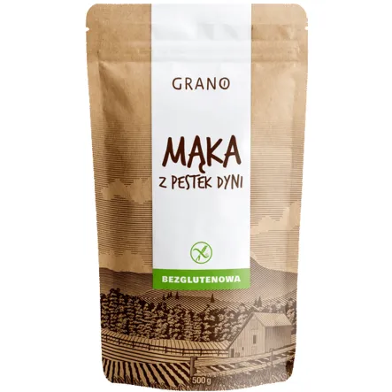 Mąka z Pestek Dyni  Bezglutenowa 500 g - Grano