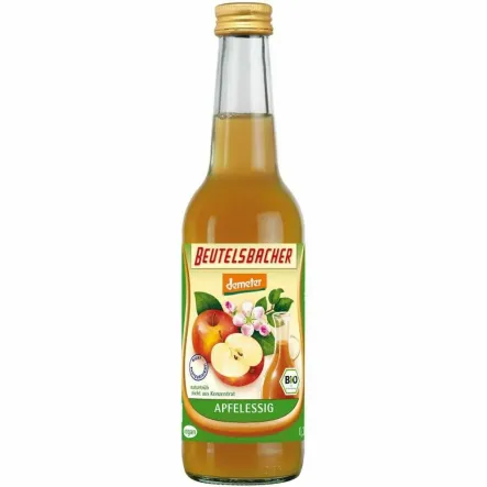 Ocet Jabłkowy Niefiltrowany Demeter Bio 330 ml -  Beutelsbacher