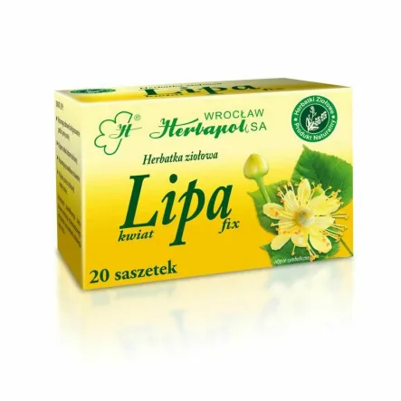 Herbatka Ziołowa LIPA FIX 40 g (20 Saszetekx 2 g) -  Herbapol Wrocław