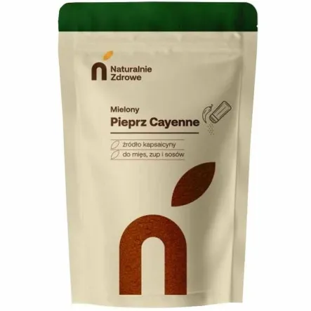 Pieprz Cayenne 200 g - Naturalnie Zdrowe