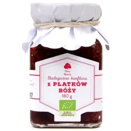 Konfitura z Płatków Róży Eko 180 g - Dary Natury