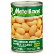 Fasola Biała Hiszpańska „Jaś” 400 g (240 g) - Metelliana