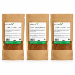 3 x Zioła Zamiast Soli 100 g - Planteon