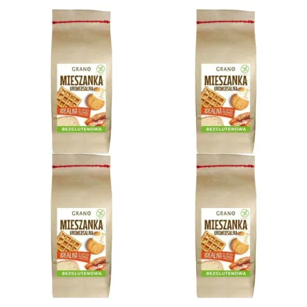 4 x Mieszanka Uniwersalna Bezglutenowa 1 kg - Grano