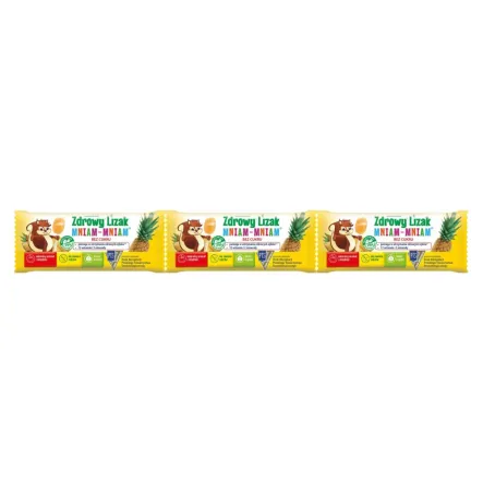 3 x Zdrowy Lizak Mniam - Mniam ANANAS Łezka 6 g - Starpharma