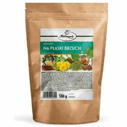 Mieszanka NA PŁASKI BRZUCH 100 g - Herbapol Kraków