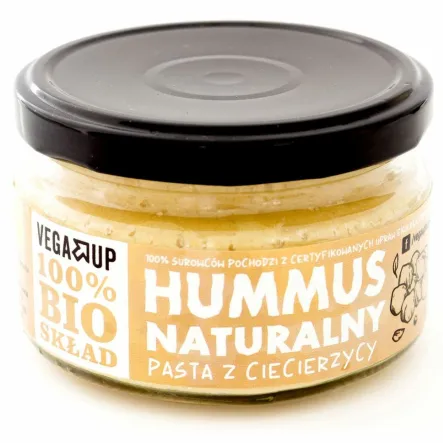 Hummus Naturalny Bio 190 g - VegaUp