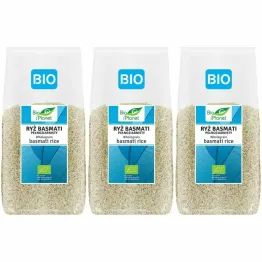 3 x Ryż Basmati Pełnoziarnisty Bio 500 g - Bio Planet