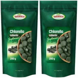 2 x Chlorella w Tabletkach 250 g (ok. 1000 Tabletk) - Targroch