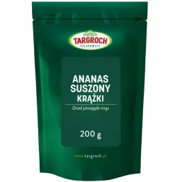Ananas Suszony Krążki 200 g - Targroch