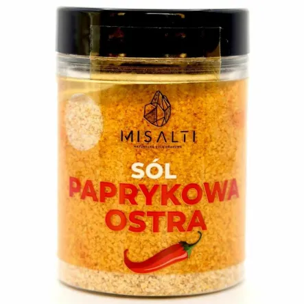 Sól Kłodawska Paprykowa Ostra 85 g - Misalti