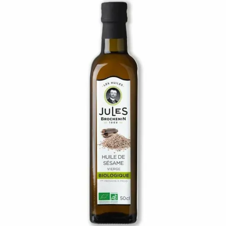 Olej Sezamowy Virgin Bio 500 ml - Jules Brochenin