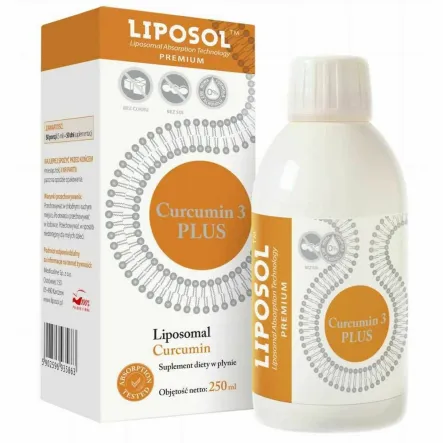 Liposomalna Curcumina 3 PLUS 250 ml - Liposol