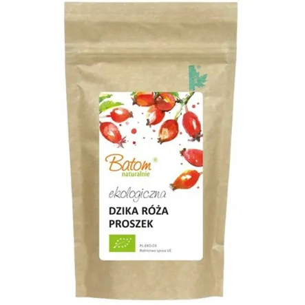 Dzika Róża Proszek Bio 100 g - Batom