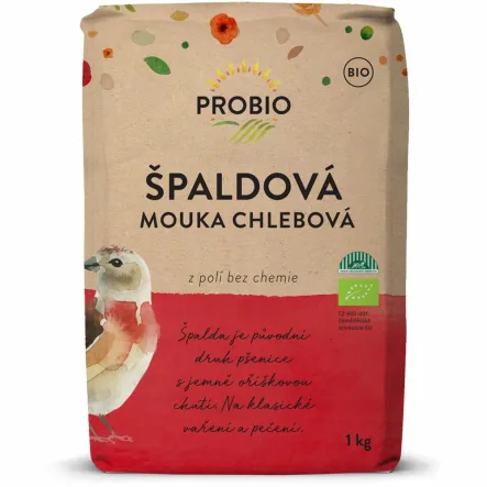 Mąka Orkiszowa Bio Typ 750 Chlebowa 1 kg - PRO-BIO
