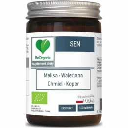 Tabletki Na Sen BIO 100 Sztuk - Be Organic