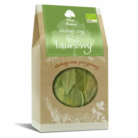 Liść Laurowy Bio 50 g - Dary Natury- Liście Laurowe