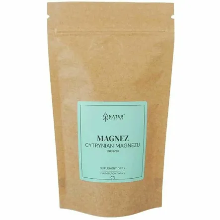 Cytrynian Magnezu 500 g Proszek - Natur Planet