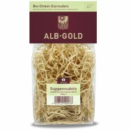 Makaron Orkiszowy Jajeczny Nitka Bio 250 g - Alb Gold