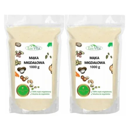 2 x Mąka Migdałowa 1 kg - EOOVITA