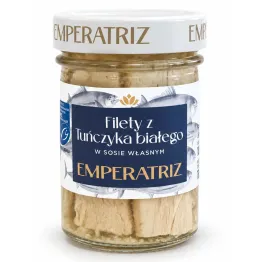 Tuńczyk Biały Filety w Zalewie 185 g (130 g) - EMPERATRIZ