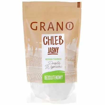 Chleb Jasny Bezglutenowy Mieszanka Piekarnicza 500 g - Grano