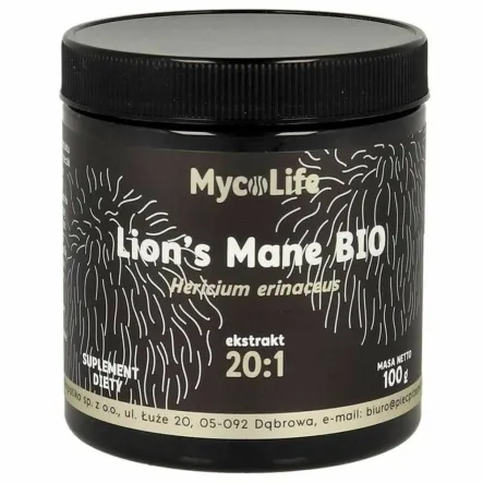 Lion's Mane BIO 100 g - MycoLife
