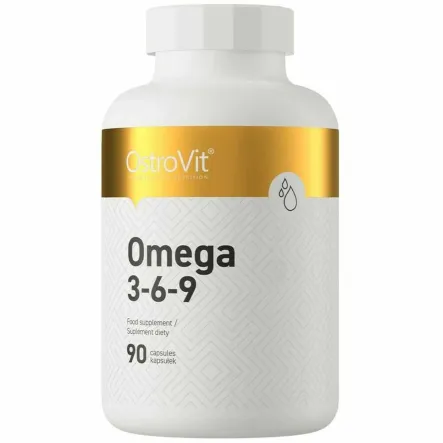 Omega 3-6-9 90 Kapsułek - OstroVit