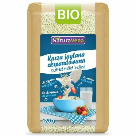 Kasza Jaglana Ekspandowana 120 g - NaturAvena