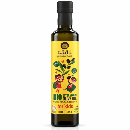 Oliwa z Oliwek Extra Virgin dla Dzieci BIO 250 ml - Ladi